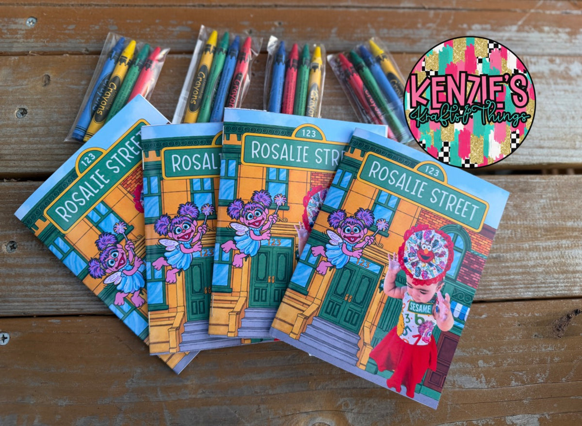 Party Favor Coloring Books | Set Of 6