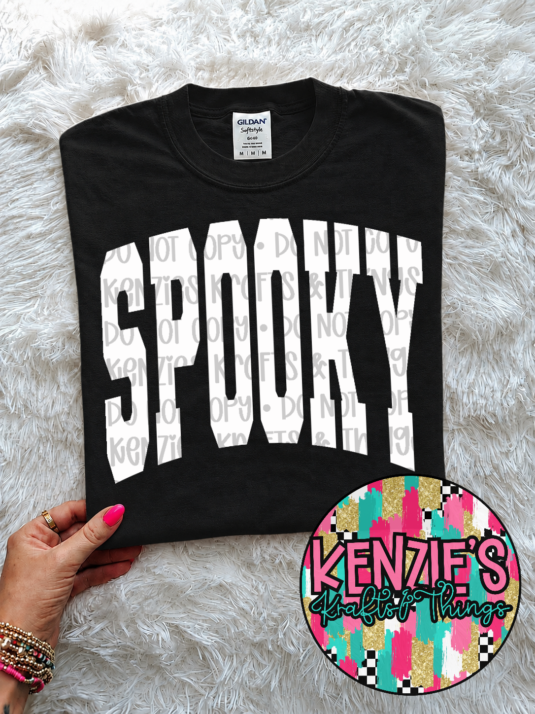 Spooky - leave color below