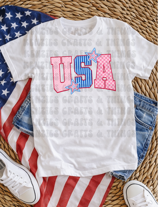 USA With Stars