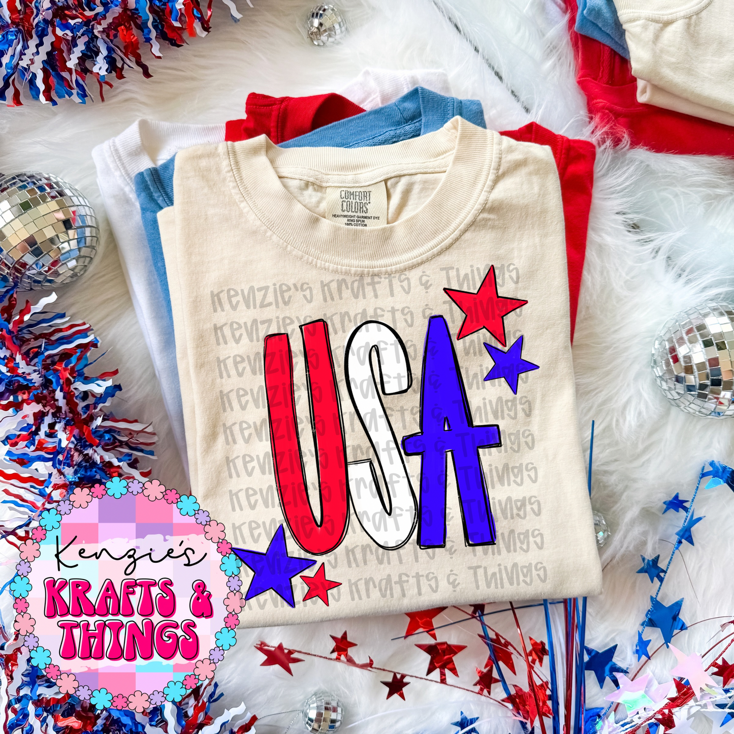 USA With Stars