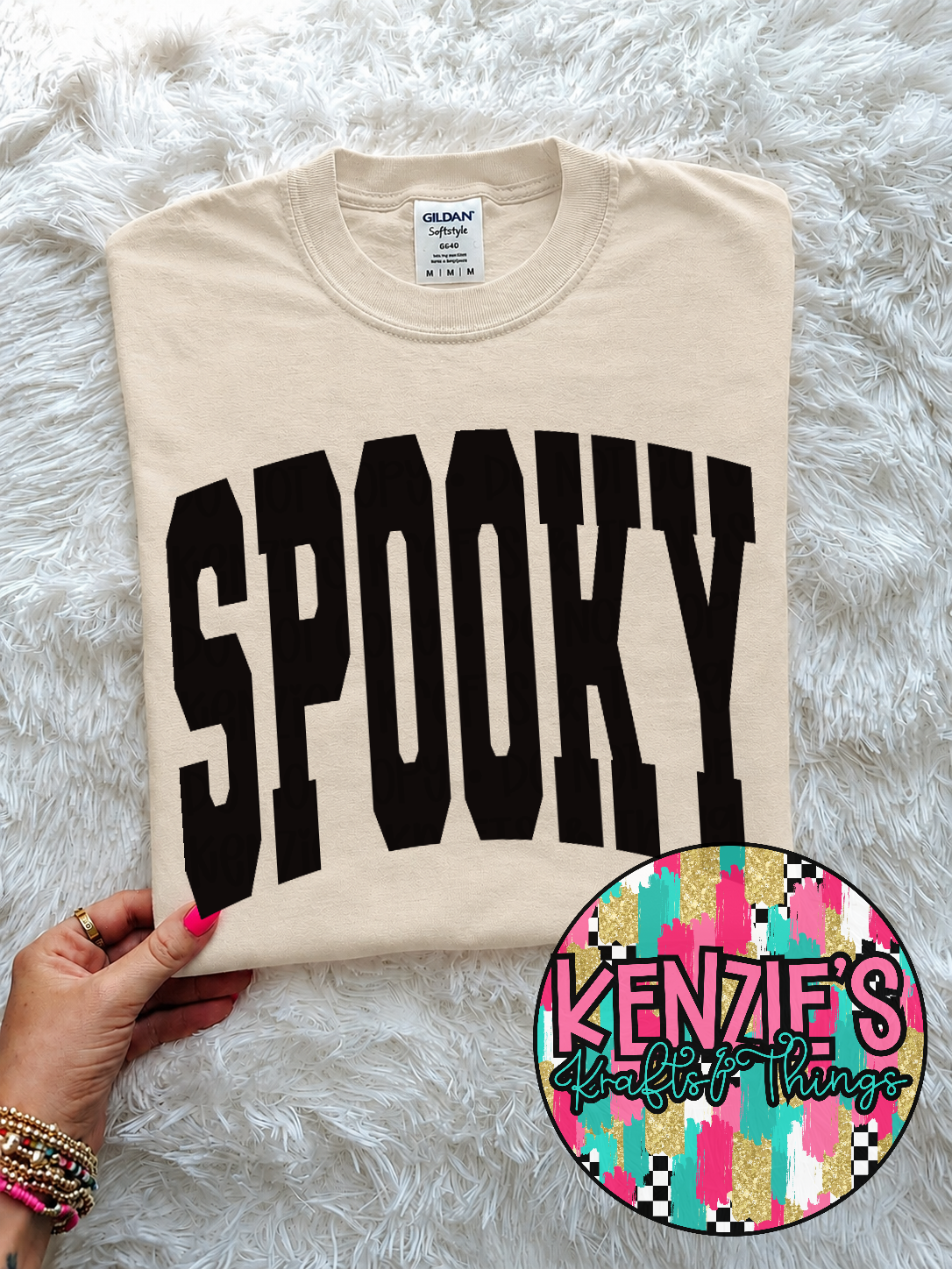 Spooky - leave color below