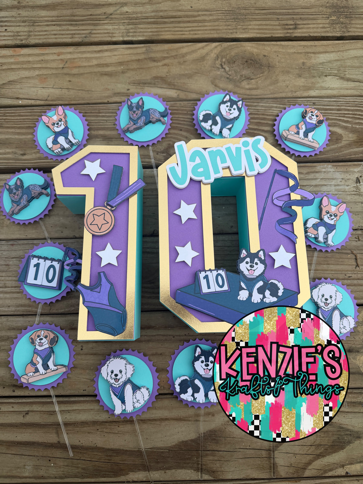 3d Letters/Numbers | EACH