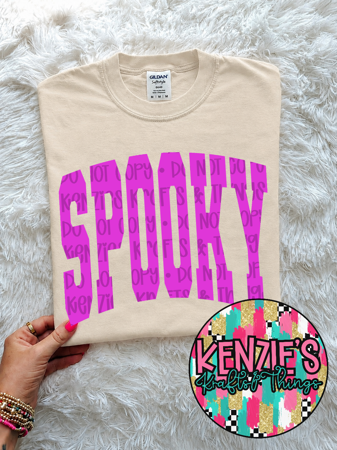 Spooky - leave color below