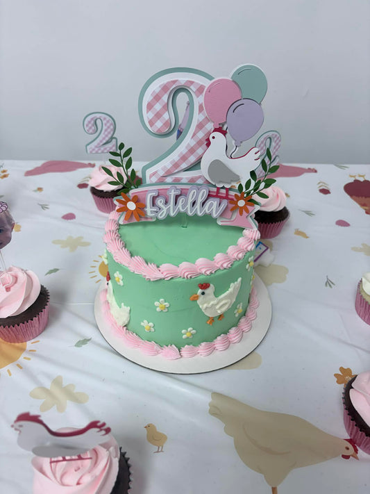 Basic Cake Topper